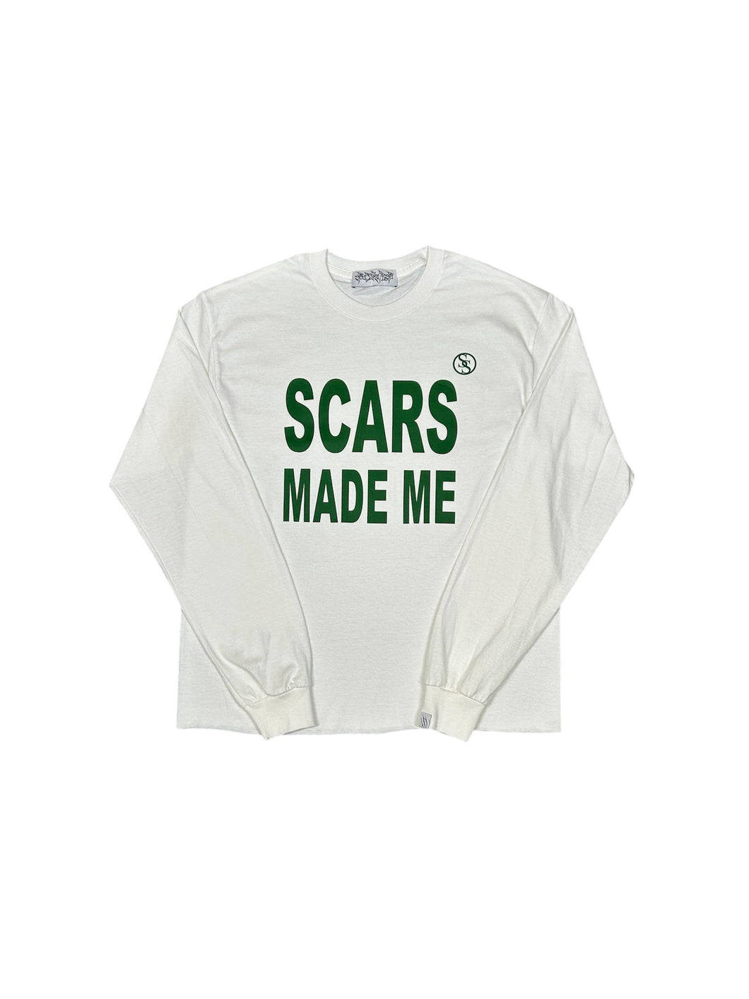 Scars Made Me Long Sleeve - White/Green