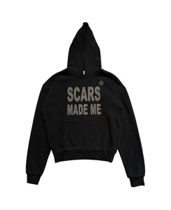 Scars Made Me Hoodie - Black/Black
