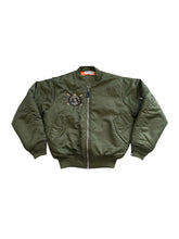 Load image into Gallery viewer, Scars Bomber Jacket - Army Green