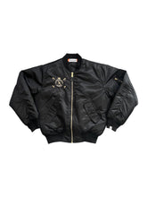 Load image into Gallery viewer, Scars Bomber Jacket - Black