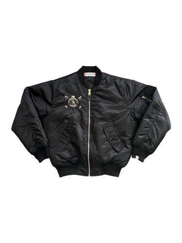 Scars Bomber Jacket - Black