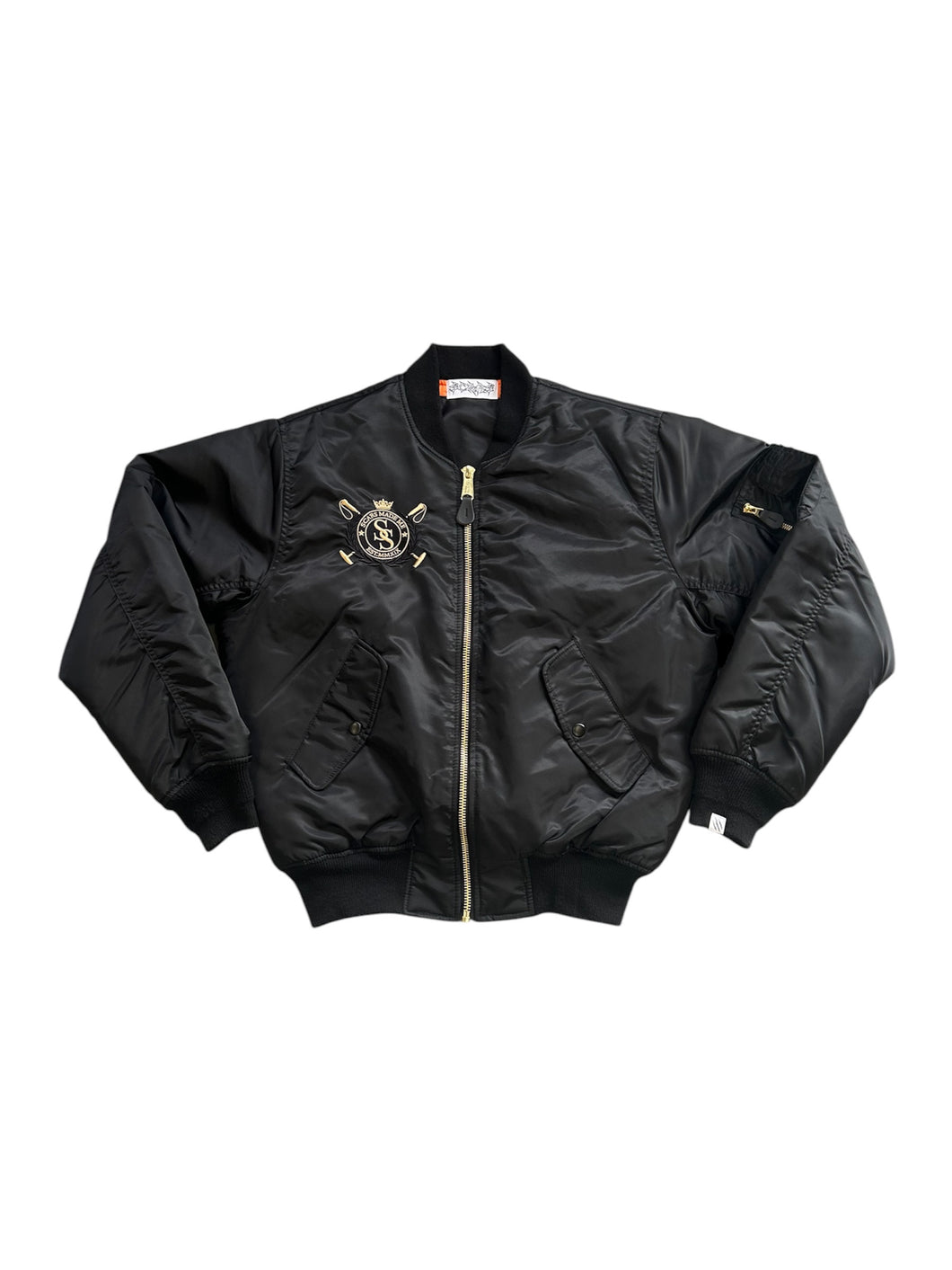 Scars Bomber Jacket - Black