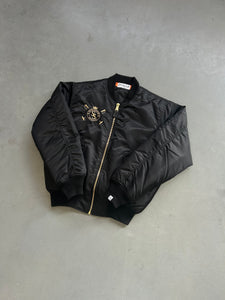 Scars Bomber Jacket - Black