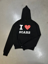Load image into Gallery viewer, I Love Scars Hoodie - Black
