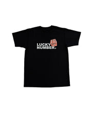 Load image into Gallery viewer, Lucky Number T-Shirt - Black