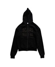 Load image into Gallery viewer, Scars Made Me Glitter Zip-Up - Black