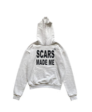 Load image into Gallery viewer, Scars Made Me Hoodie - White/Black